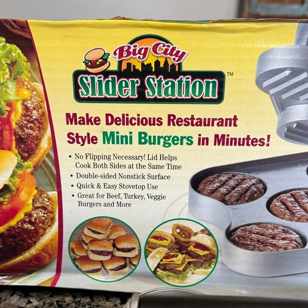 Big City Slider Station Burger Press